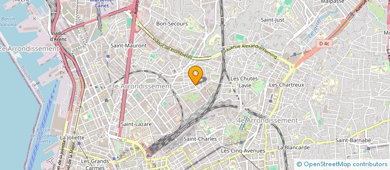 localisation de l'entreprise MONSIEUR LUCAS RAVANTY à MARSEILLE