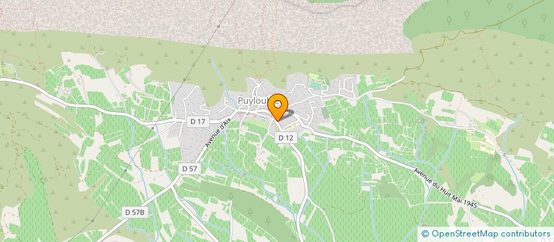 localisation de l'entreprise MONSIEUR LUCAS RAVENAUX  PUYLOUBIER