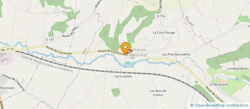 localisation de l'entreprise MONSIEUR LUCAS REMAUD  COURTONNE-LA-MEURDRAC