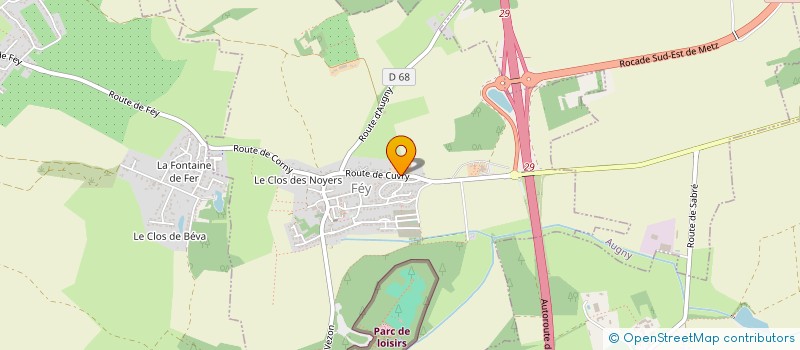 localisation de l'entreprise MONSIEUR LUCAS REMY  FEY