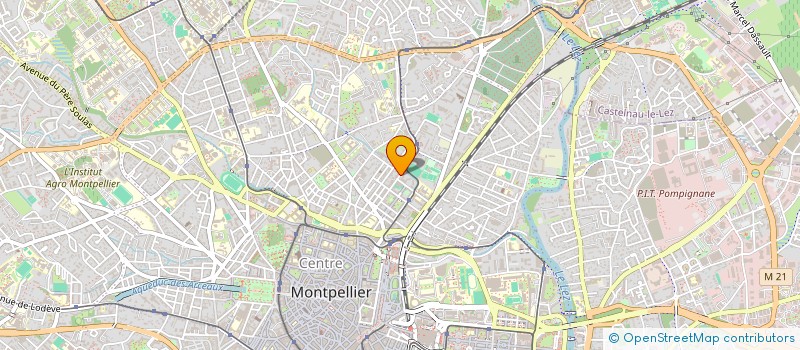 localisation de l'entreprise MONSIEUR LUCAS RENAUDEAU  MONTPELLIER