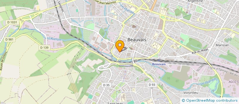 localisation de l'entreprise MONSIEUR LUCAS RENEZ  BEAUVAIS