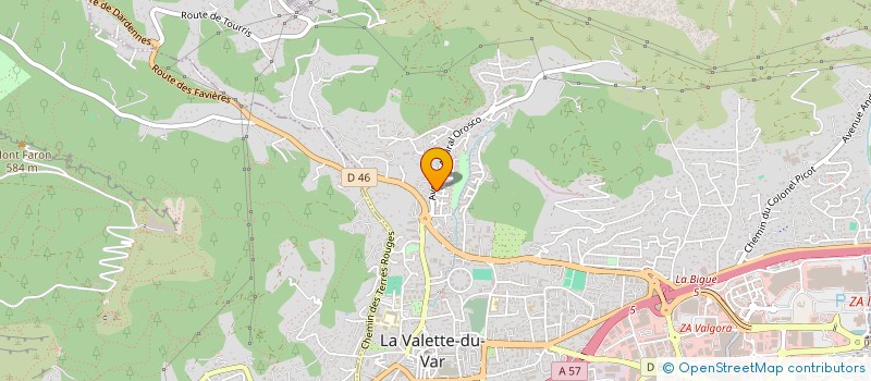 localisation de l'entreprise MONSIEUR LUCAS RENUCCI à LA VALETTE-DU-VAR