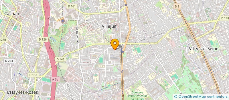localisation de l'entreprise MONSIEUR LUCAS REPELE à VILLEJUIF