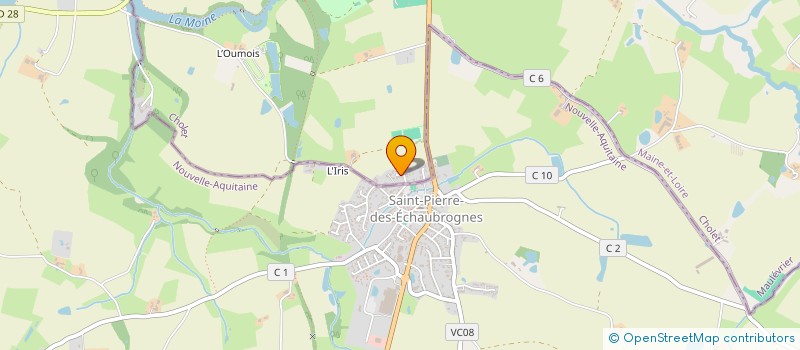 localisation de l'entreprise MONSIEUR LUCAS REVEAU  MAULEVRIER