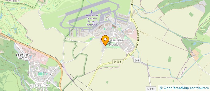 localisation de l'entreprise MONSIEUR LUCAS REY  TOUSSUS-LE-NOBLE