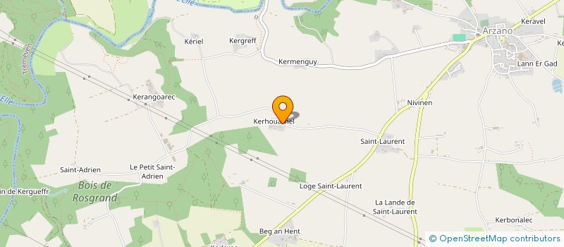 localisation de l'entreprise MONSIEUR LUCAS RIBEIRO  ARZANO