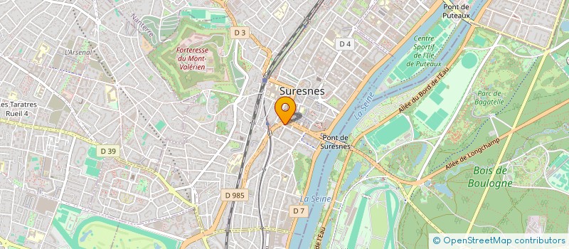 localisation de l'entreprise MONSIEUR LUCAS RIBEIRO BOMFIM à SURESNES