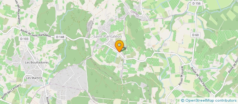 localisation de l'entreprise MONSIEUR LUCAS RICHARD  SAINT-PANTALEON