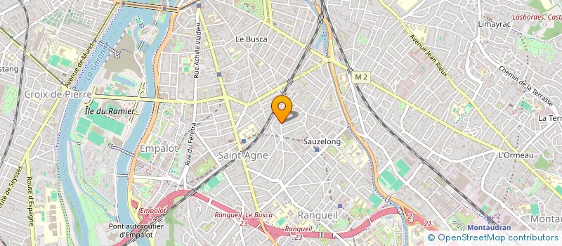 localisation de l'entreprise MONSIEUR LUCAS RICHE  TOULOUSE