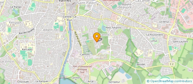 localisation de l'entreprise MONSIEUR LUCAS RICROCH à VANNES