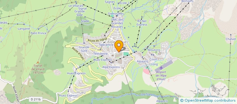 localisation de l'entreprise MONSIEUR LUCAS RIGAL  HUEZ