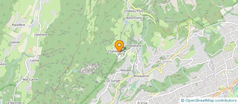 localisation de l'entreprise MONSIEUR LUCAS RIZO  LA TRONCHE