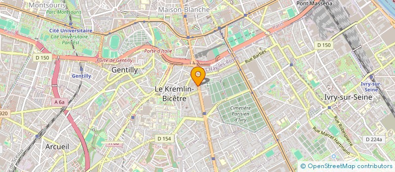 localisation de l'entreprise MONSIEUR LUCAS ROBERTO  PARIS