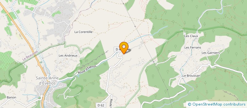 localisation de l'entreprise MONSIEUR LUCAS ROBILLIART  EVENOS