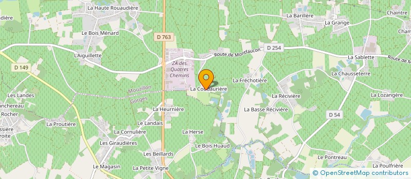 localisation de l'entreprise MONSIEUR LUCAS ROBINEAU  MOUZILLON