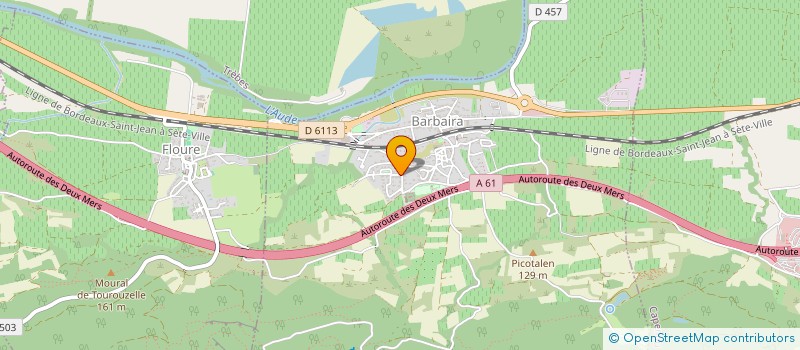 localisation de l'entreprise MONSIEUR LUCAS RODA  BARBAIRA