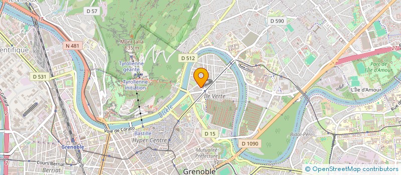 localisation de l'entreprise MONSIEUR LUCAS ROLLAND  GRENOBLE