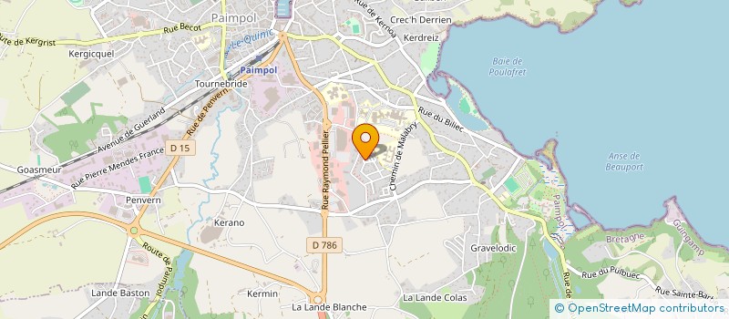 localisation de l'entreprise MONSIEUR LUCAS RORTEAU  PAIMPOL