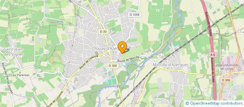 localisation de l'entreprise MONSIEUR LUCAS ROSTAGNAT  CHAZAY-D'AZERGUES