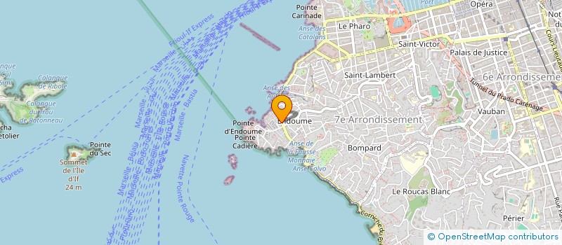 localisation de l'entreprise MONSIEUR LUCAS ROUBAUD  MARSEILLE