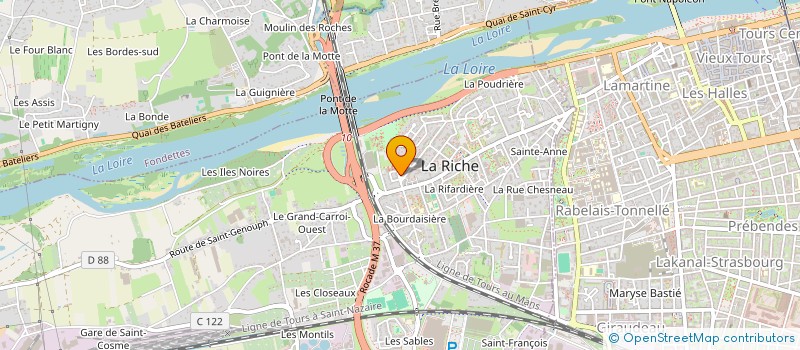 localisation de l'entreprise MONSIEUR LUCAS ROUFFIGNAC  LA RICHE