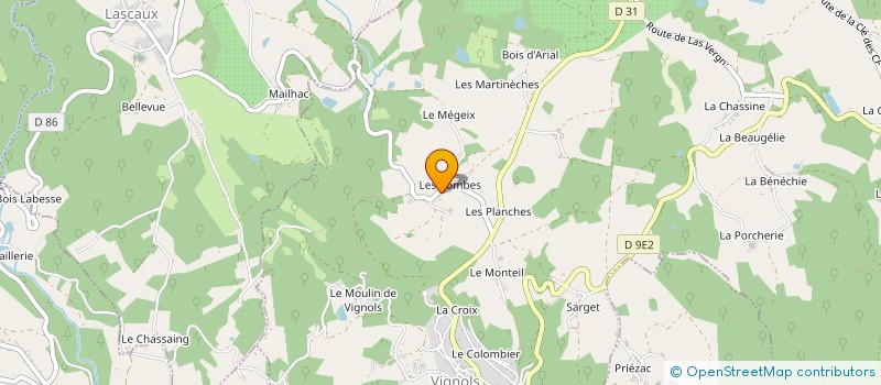 localisation de l'entreprise MONSIEUR LUCAS ROULET  VIGNOLS