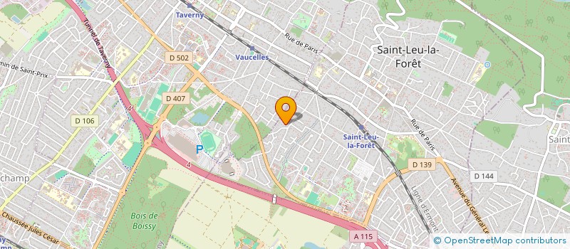 localisation de l'entreprise MONSIEUR LUCAS SADYS  SAINT-LEU-LA-FORET