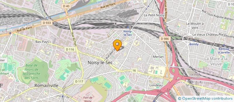 localisation de l'entreprise MONSIEUR LUCAS SAINT-MARTIN à NOISY-LE-SEC