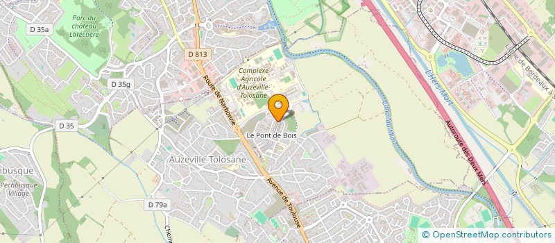 localisation de l'entreprise MONSIEUR LUCAS SALDOU  AUZEVILLE-TOLOSANE