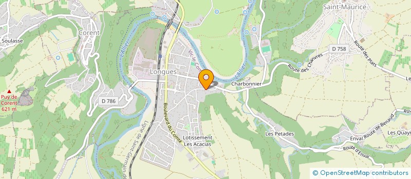 localisation de l'entreprise MONSIEUR LUCAS SALIS  VIC-LE-COMTE