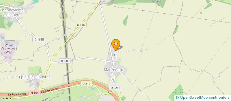 localisation de l'entreprise MONSIEUR LUCAS SALMERON  MAUREGARD