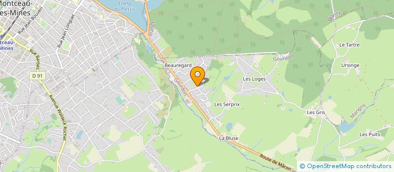 localisation de l'entreprise MONSIEUR LUCAS SAN-MILLAN  GOURDON