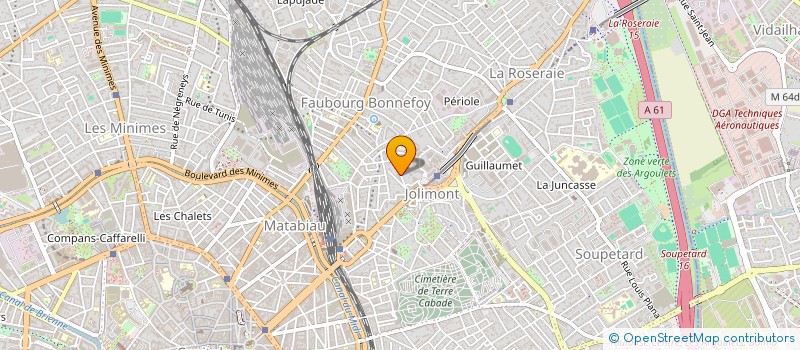 localisation de l'entreprise MONSIEUR LUCAS SANDOVAL  TOULOUSE