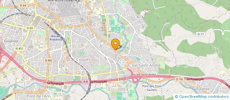 localisation de l'entreprise MONSIEUR LUCAS SANTANASTASIO à AIX-EN-PROVENCE