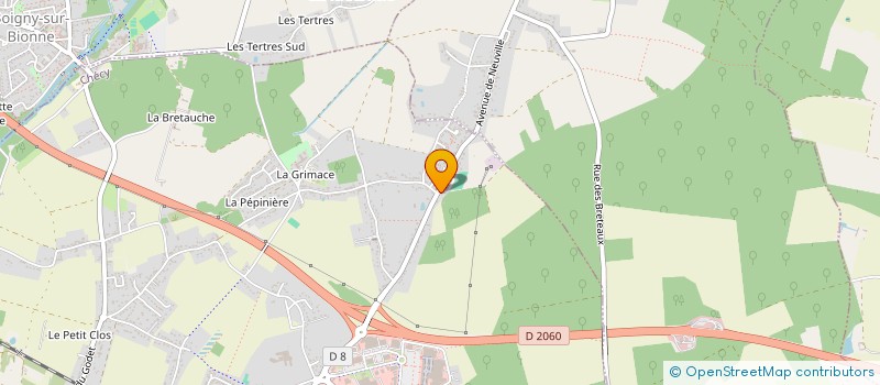 localisation de l'entreprise MONSIEUR LUCAS SANTERRE  CHECY