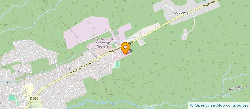 localisation de l'entreprise MONSIEUR LUCAS SANZ  AUDENGE