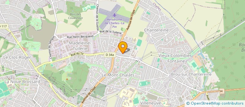 localisation de l'entreprise MONSIEUR LUCAS SANZ RAMOS  CHELLES