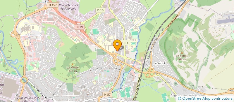 localisation de l'entreprise MONSIEUR LUCAS SARADIN  VESOUL