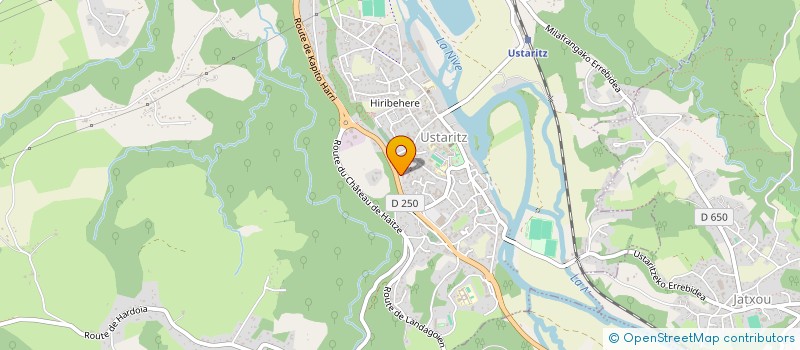 localisation de l'entreprise MONSIEUR LUCAS SAUBESTY à USTARITZ