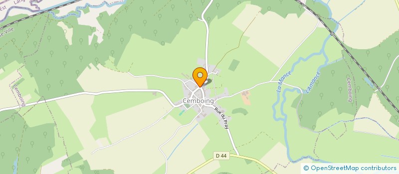 localisation de l'entreprise MONSIEUR LUCAS SAUVONNET  CEMBOING