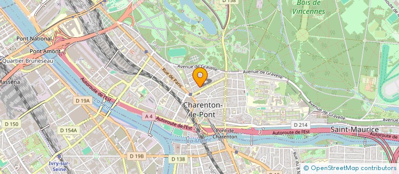 localisation de l'entreprise MONSIEUR LUCAS SAVALLI  CHARENTON-LE-PONT