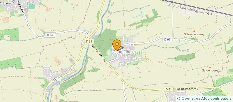 localisation de l'entreprise MONSIEUR LUCAS SCHLOESSER  GOUGENHEIM