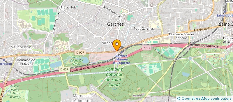 localisation de l'entreprise MONSIEUR LUCAS SCHREVER à GARCHES