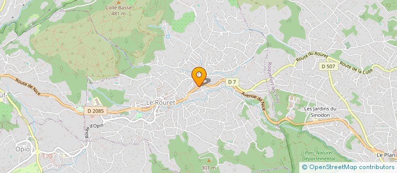 localisation de l'entreprise MONSIEUR LUCAS SCHUTZGER  LE ROURET