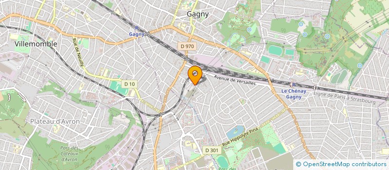 localisation de l'entreprise MONSIEUR LUCAS SELESI à GAGNY