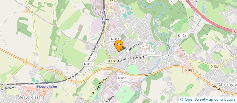 localisation de l'entreprise MONSIEUR LUCAS SENECHAL  COUBLEVIE