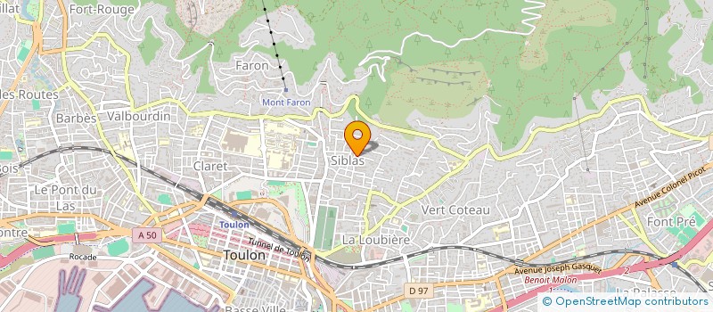 localisation de l'entreprise MONSIEUR LUCAS SERRA  TOULON