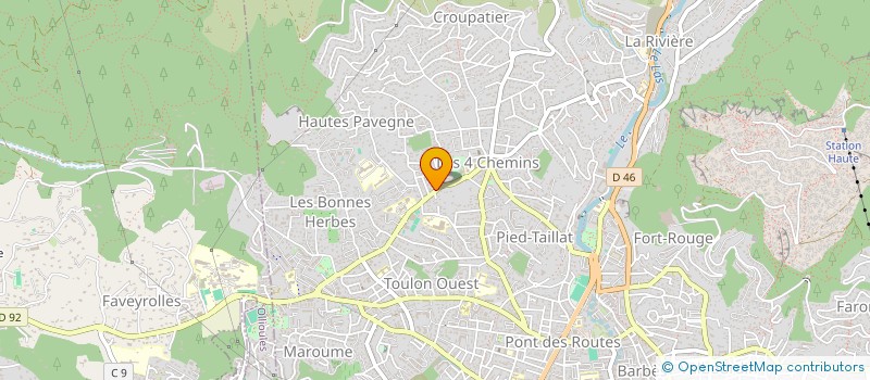 localisation de l'entreprise MONSIEUR LUCAS SERRALTA  TOULON