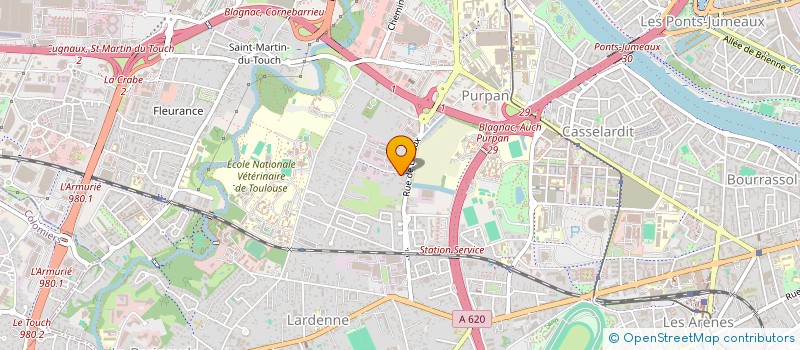 localisation de l'entreprise MONSIEUR LUCAS SERVONNAT à TOULOUSE